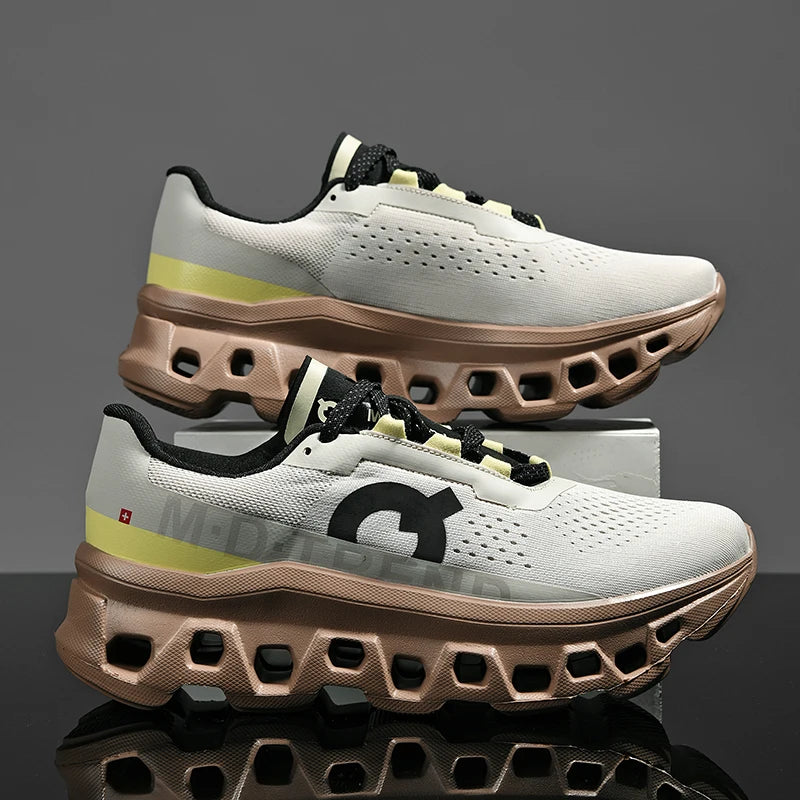 Men Sports Shoes Luxury Casual Sneakers Mesh Running Shoes Summer Lightweight Platform Fashion Basketball Walking Shoes for Men luxecrown.co.uk