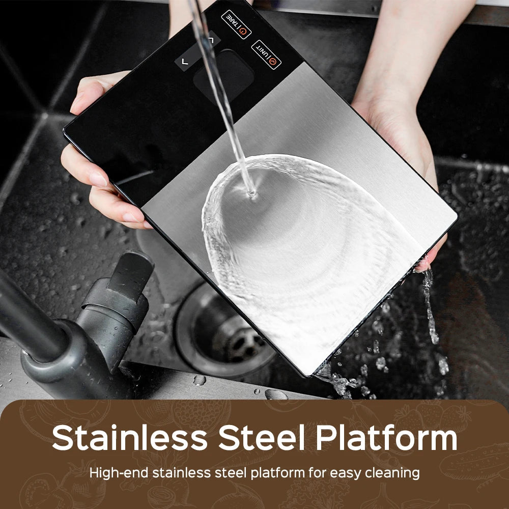 Smart Kitchen Scale Connects to Mobile App for Food Calorie Calculation Fitness Weight Loss Body Management luxecrown.co.uk