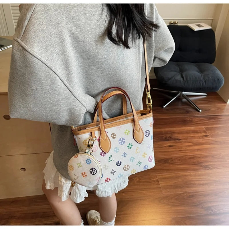 Women Luxury High End Leather Tote Bag Fashion Elegant Shoulder Handbag Classic Crossbody Daily Commuter Look luxecrown.co.uk