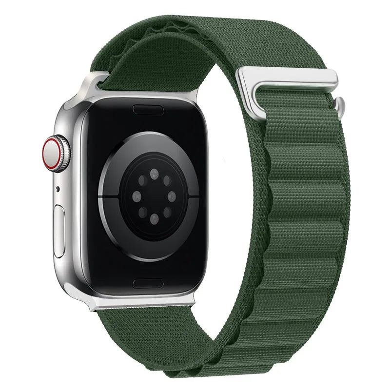 Alpine loop band for Apple watch strap 49mm 44mm 40mm 45mm 41mm 42mm 38mm 40 44 45 mm bracelet iWatch Ultra series 7 6 5 3 se 8 luxecrown.co.uk