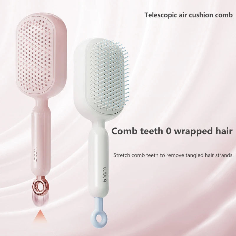 Telescopic Magic Comb Not Stick Hair Brush Portable Fluffy Hairdressing Comb Anti Static Styling Tools Streetsharks
