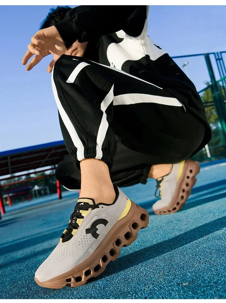 Men Sports Shoes Luxury Casual Sneakers Mesh Running Shoes Summer Lightweight Platform Fashion Basketball Walking Shoes for Men luxecrown.co.uk