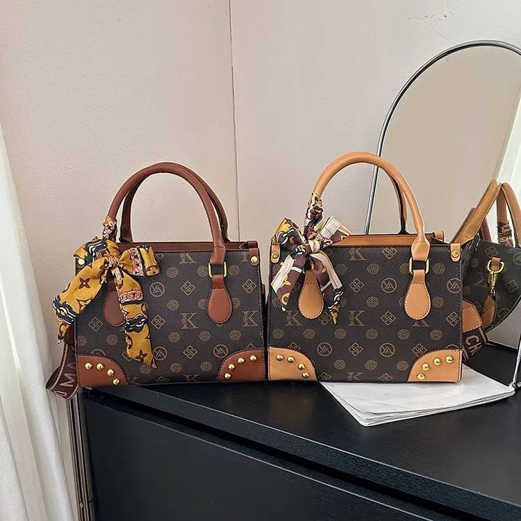 Trendy Designer Square Satchels For Women Textured Original Retro Diaper Bag Crossbody Shoulder Bag Effortlessly Stylish luxecrown.co.uk