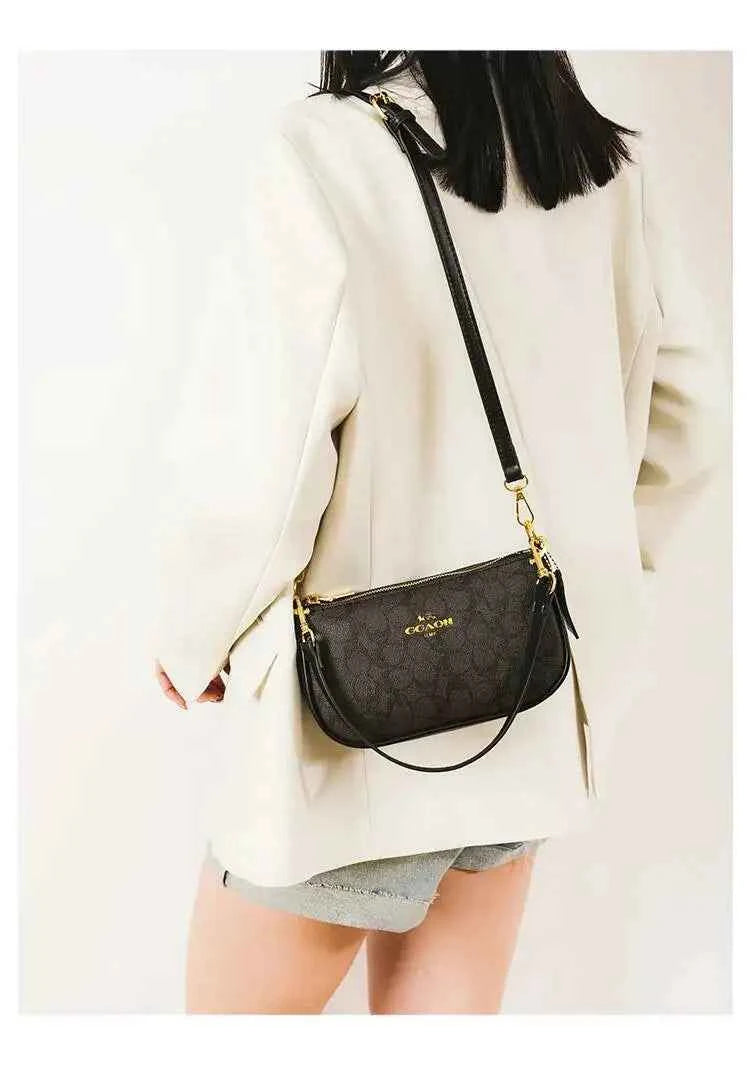Elegant Women's Underarm Bag Hot Popular Ladies Shoulder Bag PU Leather Luxury Handbag Ladies Bag Designer Crossbody Bag