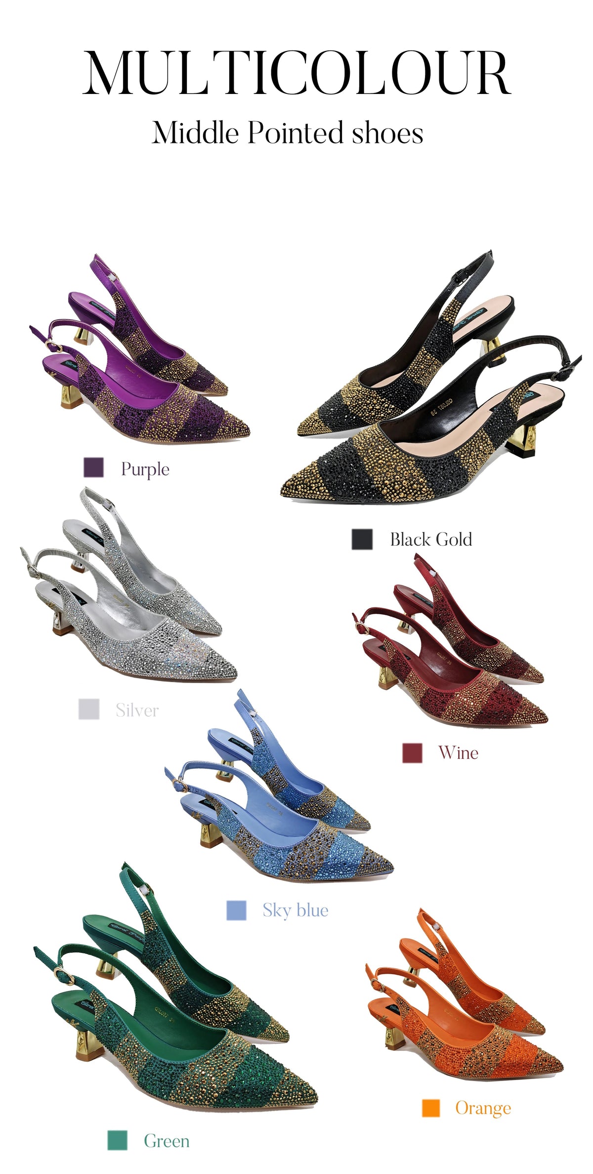 2026 Nigerian Women Heel Ladies Italian Luxury Design Green Shoes And Bag Set Decorated with Rhinestone Handbag Wedding Party luxecrown.co.uk