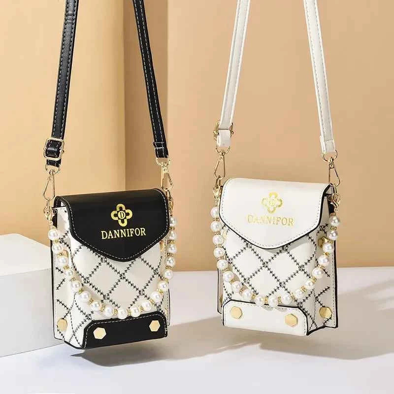 New Autumn PU Leather Women's Handbag Cell Phone Wallet Fashion Portable Shoulder Bag Hundred Simple Mini Small Bag Bolso Mujer