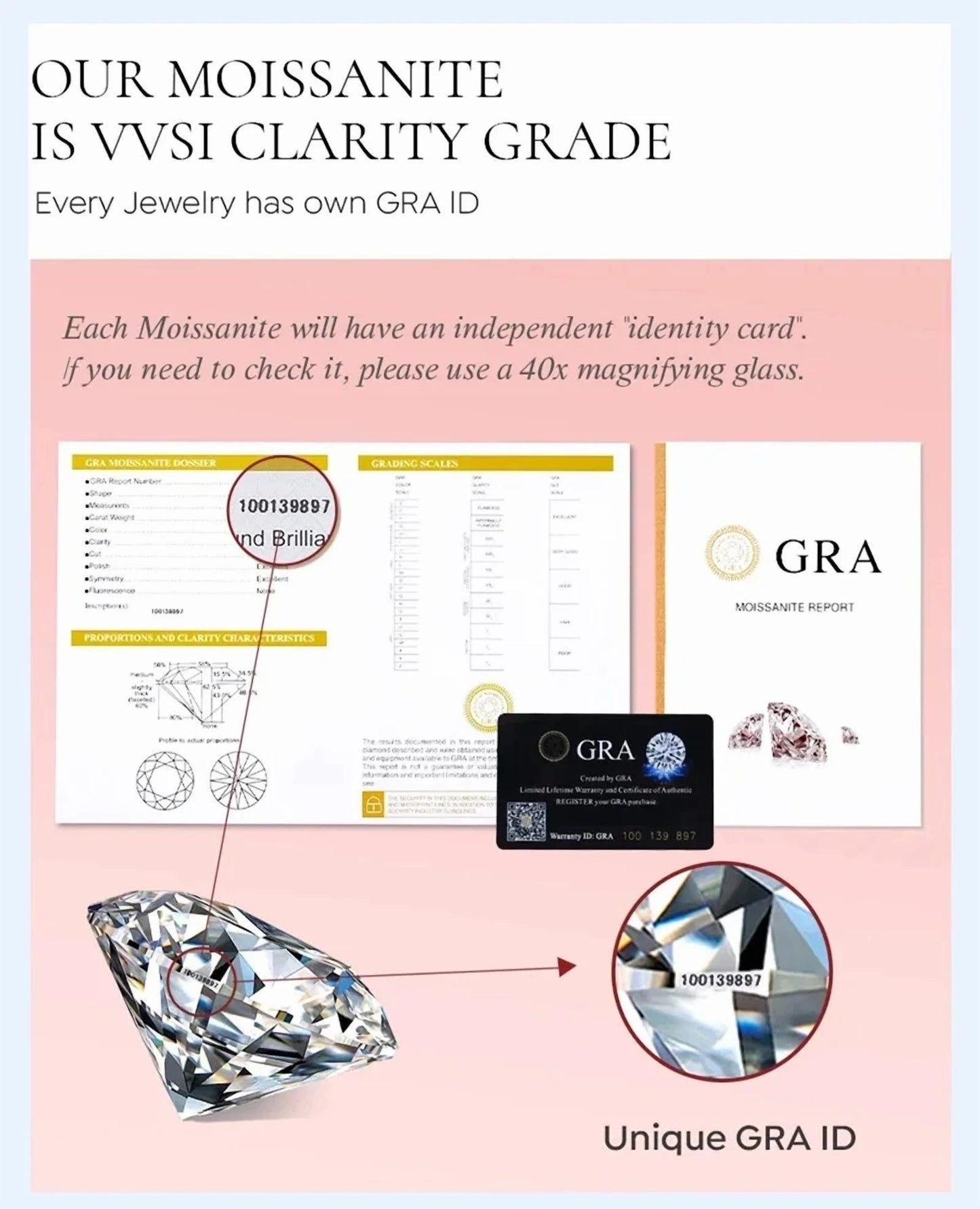Luxury 2.5-12 Points Moissanite 18k White Gold Platinum PT950 Engagement Ring for Women High-Quality Jewelry Wedding Men Rings Streetsharks