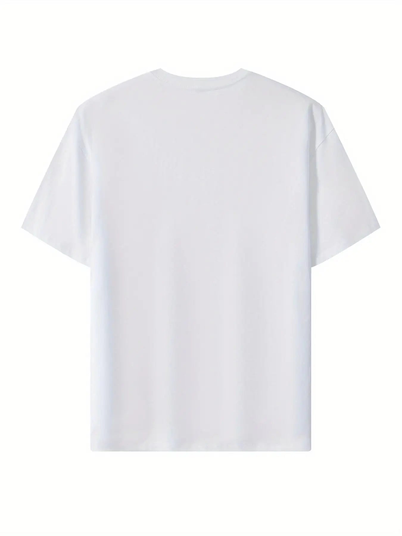 Summer Men's T-shirts Cotton 100% High quality Tees Letter Graphic Style Gothic Essential Basic Loose Oversized T shirt for Men luxecrown.co.uk