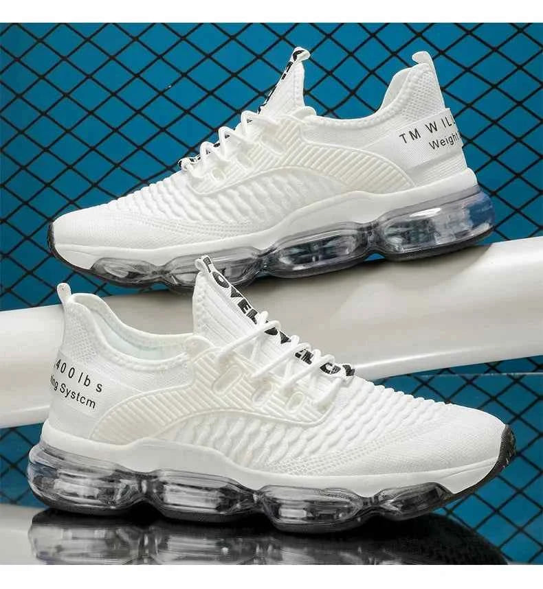 Shock Absorption Running Shoes Breathable Mesh Upgraded Version Summer New Style for Teenagers Sports Sneakers Comfortable Slip-