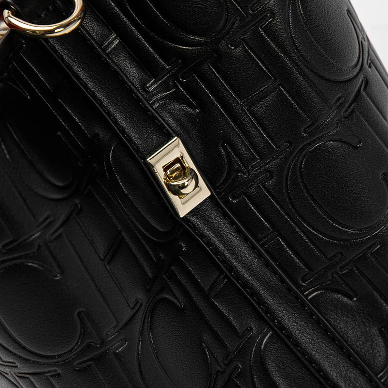 CHCH Women's Tote Bag New Steel Embossed Handheld Bun Mother Shopping Bag Streetsharks