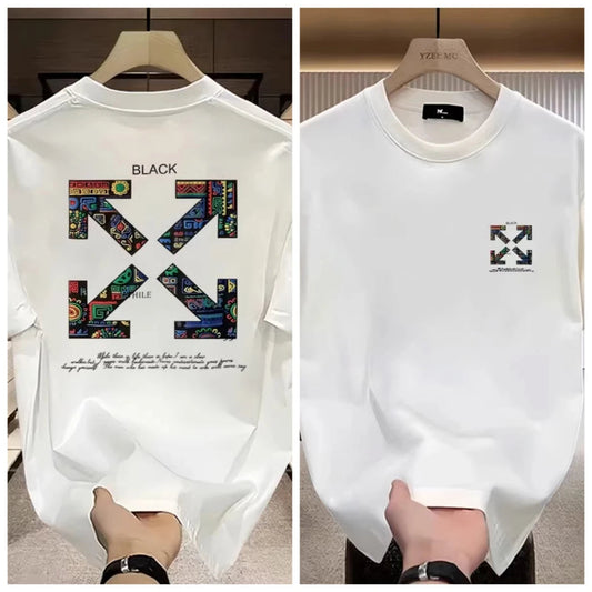 Men's/Women's Hip-Hop Style Printed Round-neck Cotton Loose-Tee Shirt - 2026 Trendy Uptown Gothic Style Top luxecrown.co.uk