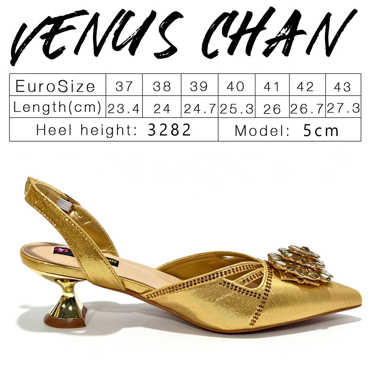 2026 Italian Peach Gold Rhinestone HAND CRAFTED UPPER Pointed Toe Women High Heels Shoes and Bag Set Elegant Party Shoes luxecrown.co.uk