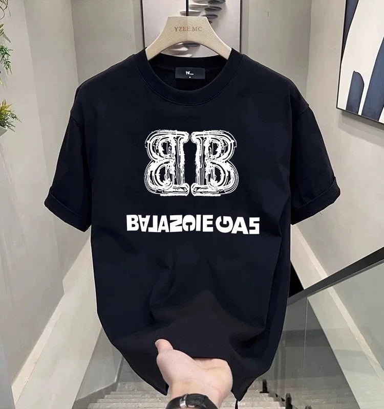 Hot Selling Loose and Comfortable Cotton T-shirts  Luxurious and Fashionable for Both Men and Women in Summer Streetsharks
