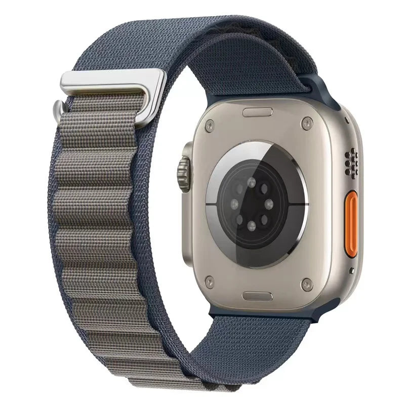 Alpine loop band for Apple watch strap 49mm 44mm 40mm 45mm 41mm 42mm 38mm 40 44 45 mm bracelet iWatch Ultra series 7 6 5 3 se 8 luxecrown.co.uk