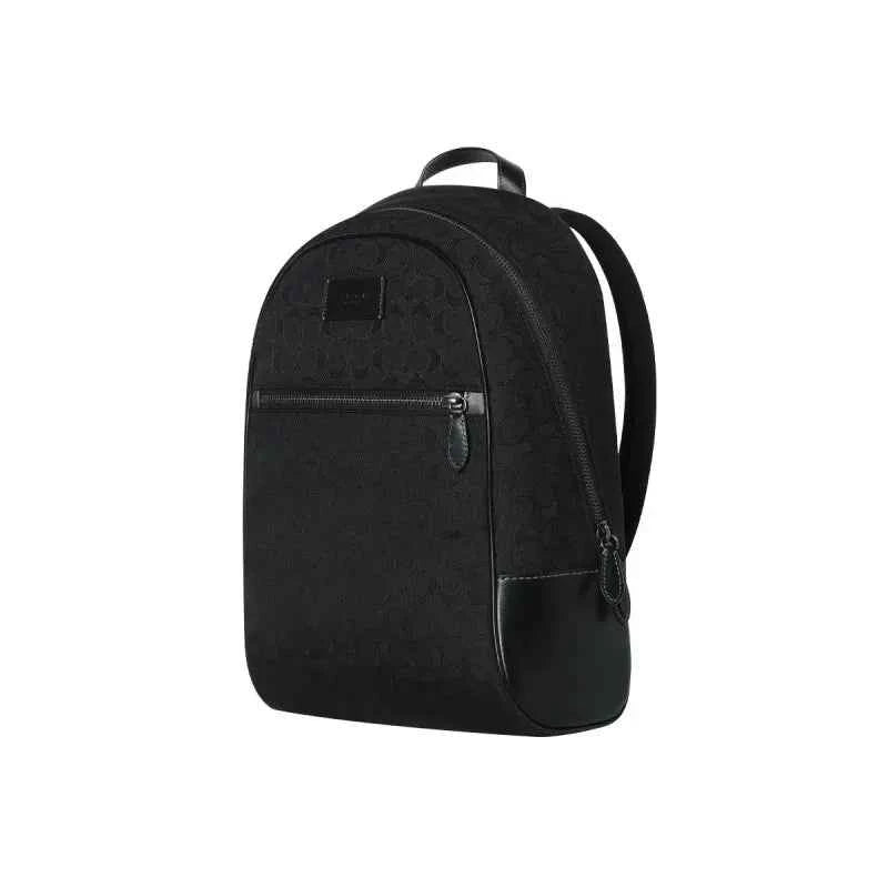 COACH Theo Backpack In Signature Jacquard CAK98 luxecrown.co.uk