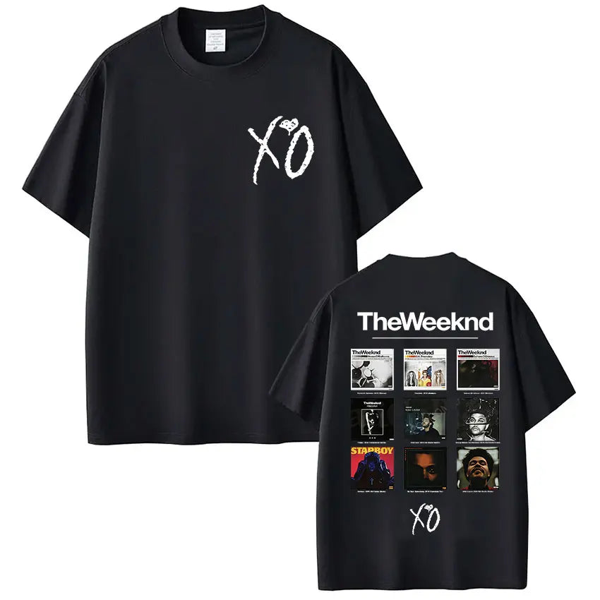 Men's/Women's Hip-Hop Style Printed Round-neck Cotton Loose-Tee Shirt - 2026 Trendy Uptown Gothic Style Top luxecrown.co.uk