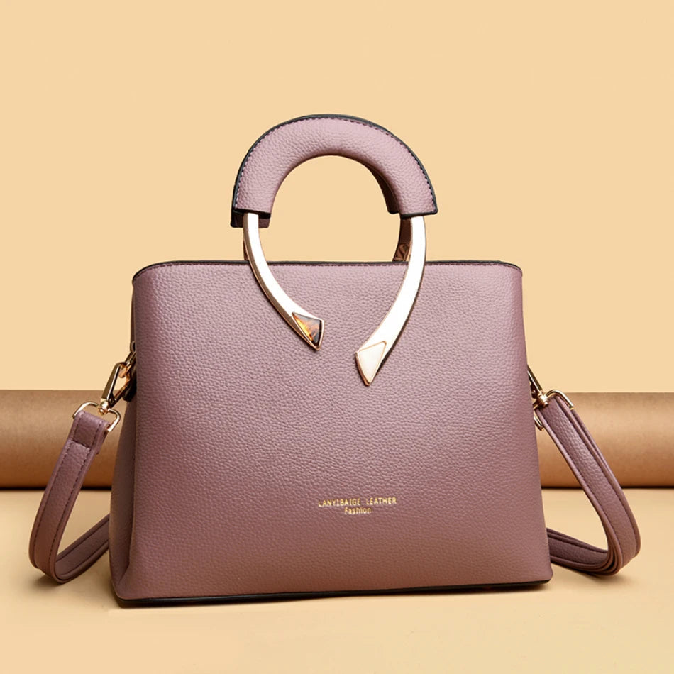 Luxury Handbags Women Bags Designer 3 Layers Soft Leather Shoulder Crossbody Sac Ladies Large Capacity Shopping Messenger Tote luxecrown.co.uk