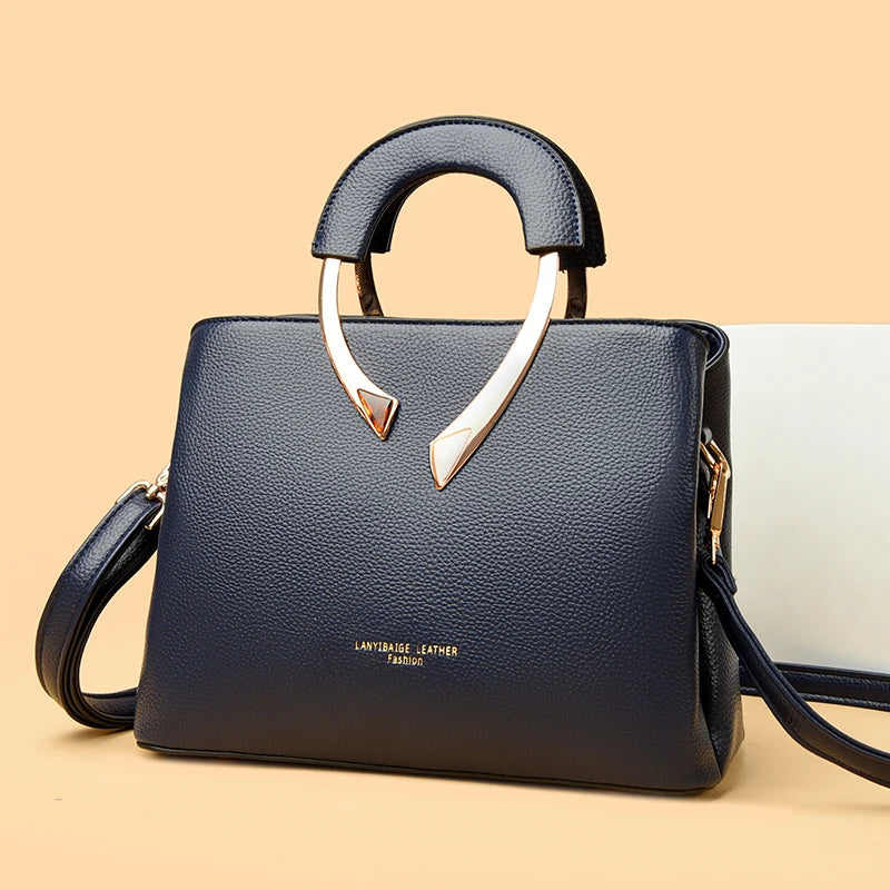 Luxury Handbags Women Bags Designer 3 Layers Soft Leather Shoulder Crossbody Sac Ladies Large Capacity Shopping Messenger Tote luxecrown.co.uk