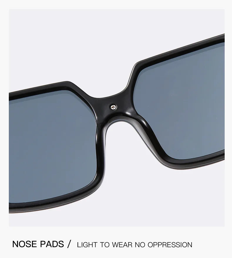 New Luxury Glamour Sunglasses for Women and Men Designer Famous Brand Glasses Square Stylish Trend Eyewear UV400 Streetsharks