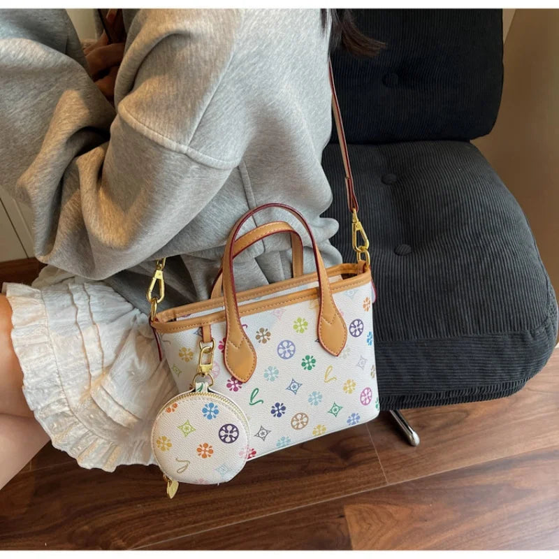 Women Luxury High End Leather Tote Bag Fashion Elegant Shoulder Handbag Classic Crossbody Daily Commuter Look luxecrown.co.uk