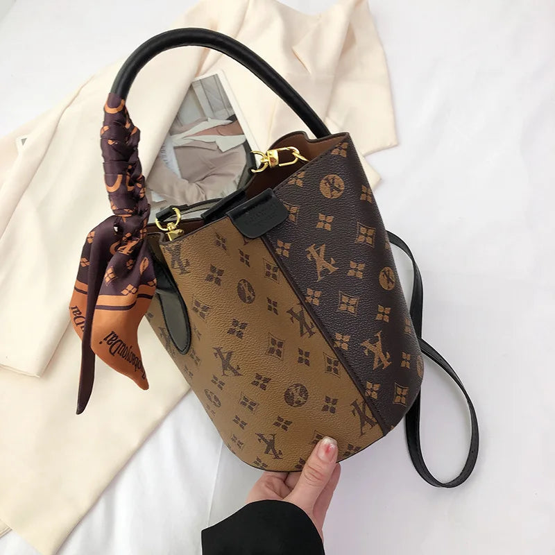 Advanced fashion bag for women 2025 new casual women's bag, large capacity bucket bag, shoulder bag, diagonal cross bag luxecrown.co.uk