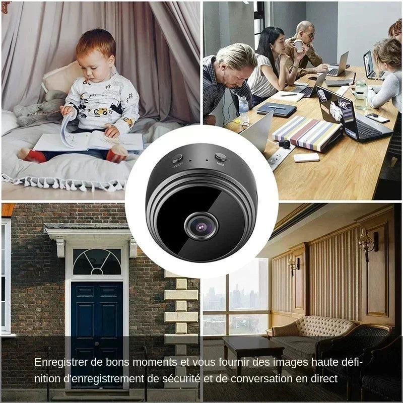 A9 WiFi Mini Camera Wireless Video Recorder Security Protection Camera Smart Home Monitoring Camera For Infants And Pets luxecrown.co.uk