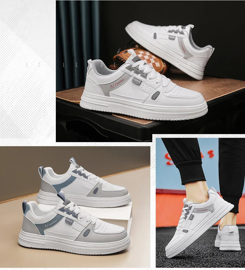 Men's Sneakers Spring Autumn 2024 Outdoor Sport Shoes For Men Fashion Vulcanized Shoe Tenis Para Hombre Men's Flats Shoes Luxury Streetsharks