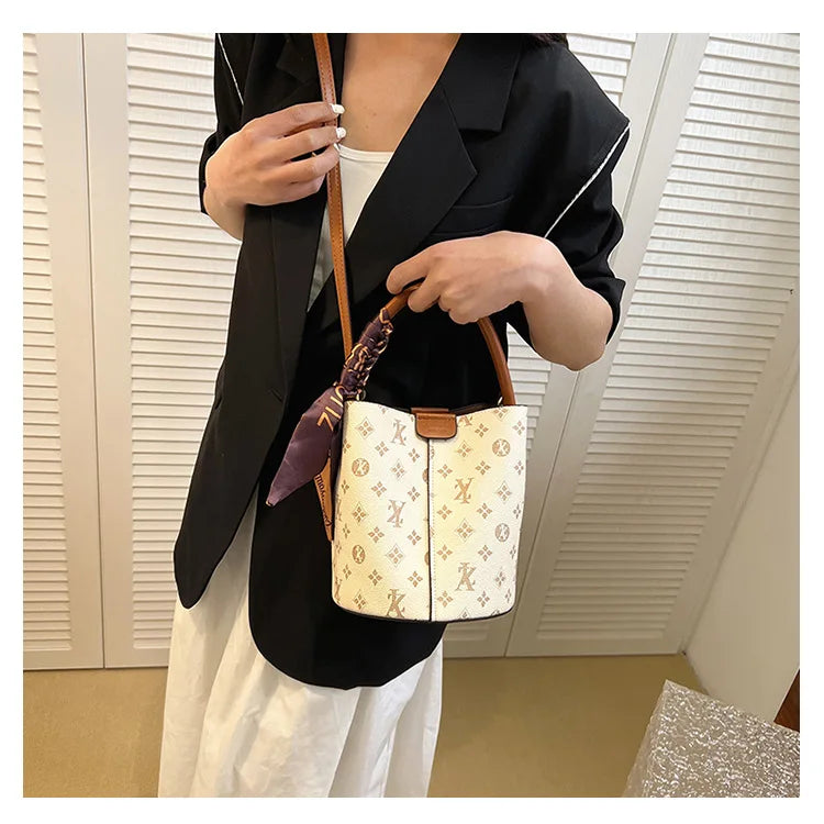Women Luxury Classic Bucket Bag Handbag Fashion Designer Crossbody Bag Shoulder luxecrown.co.uk