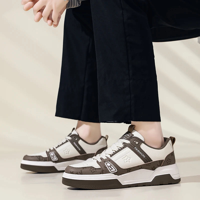 Classic Brand Designer Shoes For Men Street Style Skateboard Shoes Men Casual Sneakers Comfortable Platform Men's Sports Shoes luxecrown.co.uk