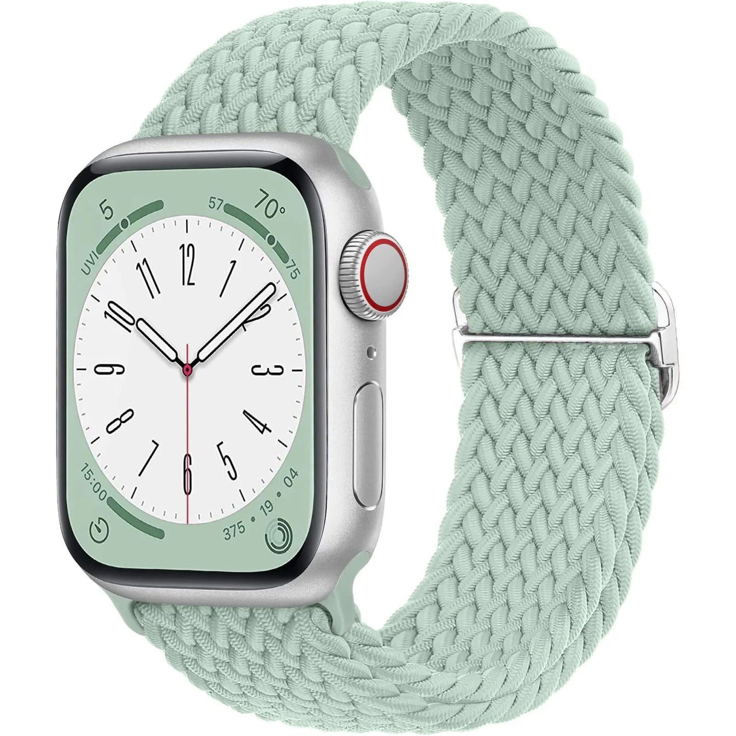 Braided Solo Loop Strap For Apple watch band 44mm 40mm 49mm 45mm 41mm Elastic Nylon bracelet iWatch series 8 3 se 6 7 Ultra 2 9 luxecrown.co.uk