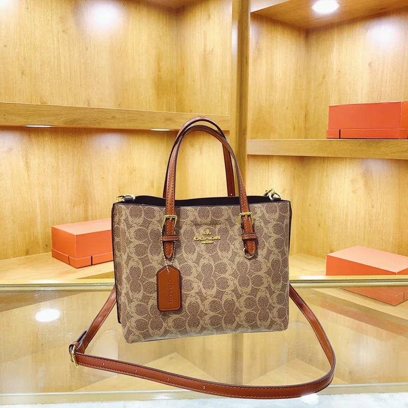 French Printed Bag 2026 New European and American Retro Luxury Fashion Casual Tote Bag Versatile Shoulder Bag Crossbody Bag luxecrown.co.uk