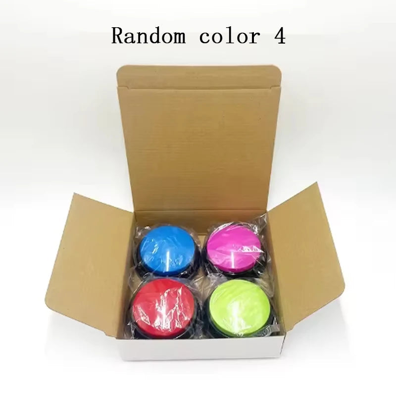 Dog Toys Funny Dog Recordable Pet Toys Talking Pet Starters Pet Speaking Buttons Portable Cute Pet Supplies luxecrown.co.uk