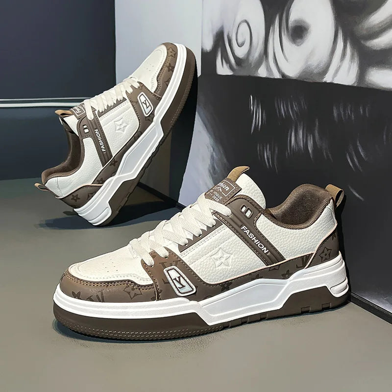 Classic Brand Designer Shoes For Men Street Style Skateboard Shoes Men Casual Sneakers Comfortable Platform Men's Sports Shoes luxecrown.co.uk