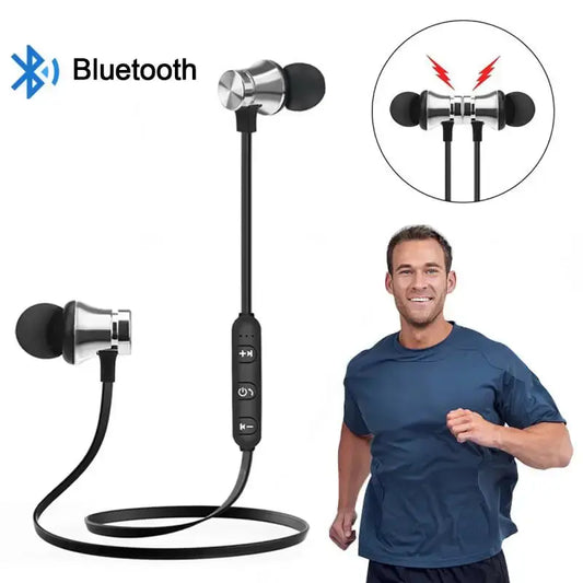 S8 Bluetooth Magnet Neckband Wireless Sports Earphone Headphones Headset Differeent Color For IPhone Samsung Huawei Xiaomi Streetsharks