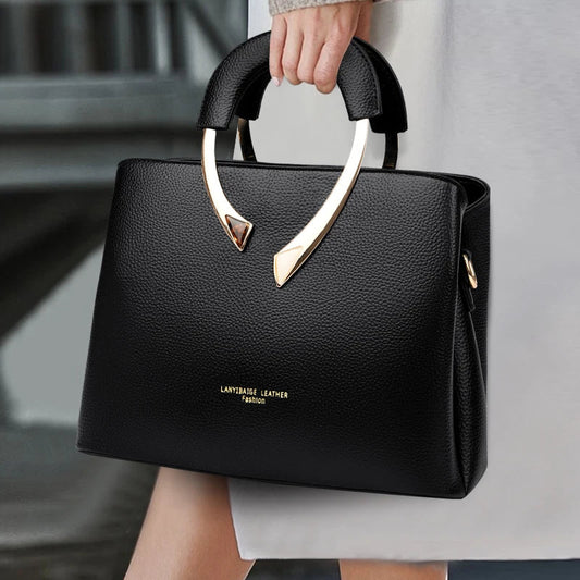 Luxury Handbags Women Bags Designer 3 Layers Soft Leather Shoulder Crossbody Sac Ladies Large Capacity Shopping Messenger Tote luxecrown.co.uk