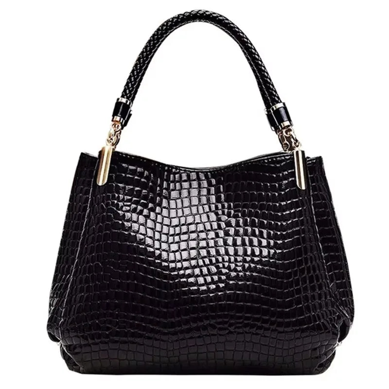 Luxury Handbag Fashion Print Large Capacity Soft Leather Women Shoulder Crossbody Bag Leisure Designer Ladies Purses and Handbag luxecrown.co.uk