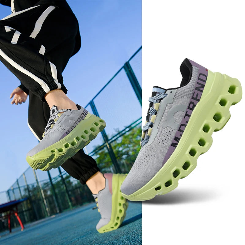 2026 Air Cushion Running Shoes Jogging Marathon Men Sports Breathable Lightweight Women's Comfortable Nonskid Leisure Sneakers luxecrown.co.uk