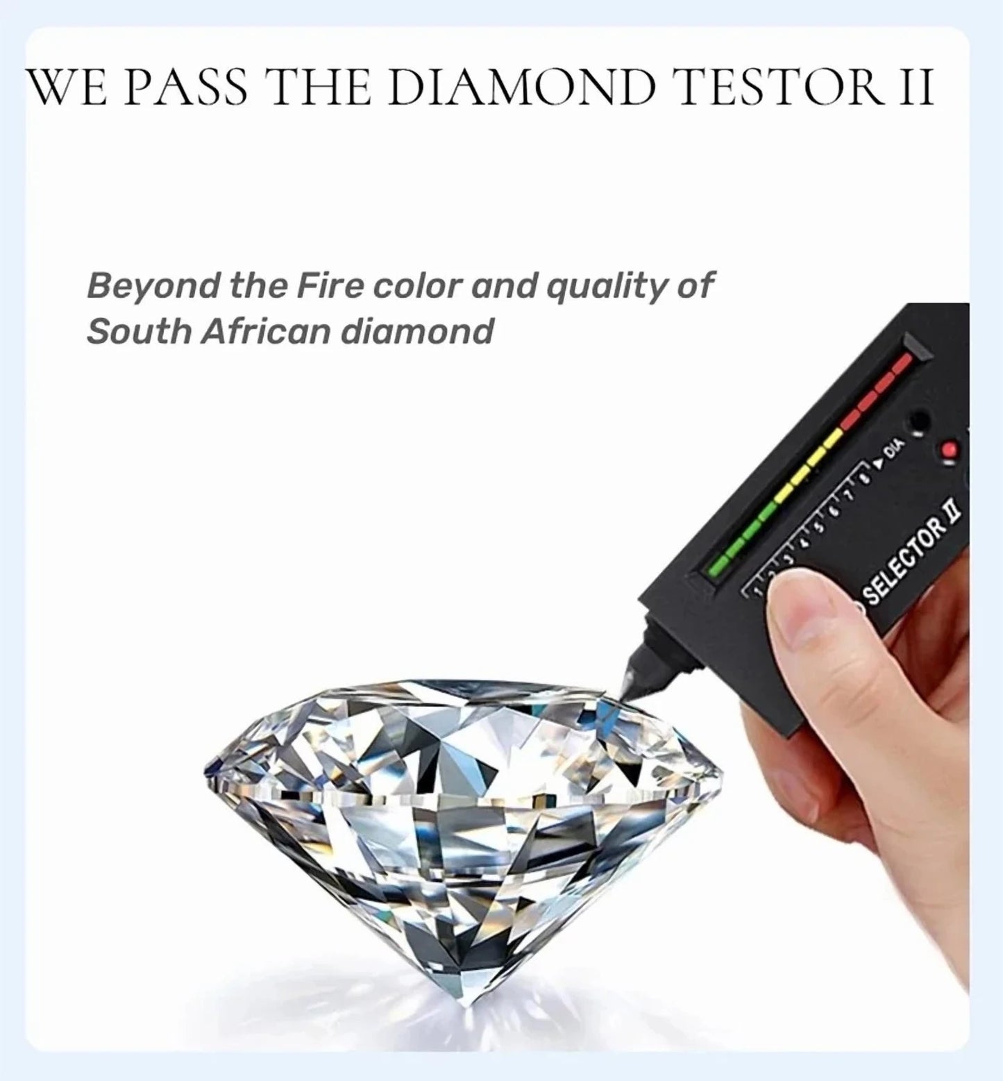 Luxury 2.5-12 Points Moissanite 18k White Gold Platinum PT950 Engagement Ring for Women High-Quality Jewelry Wedding Men Rings Streetsharks