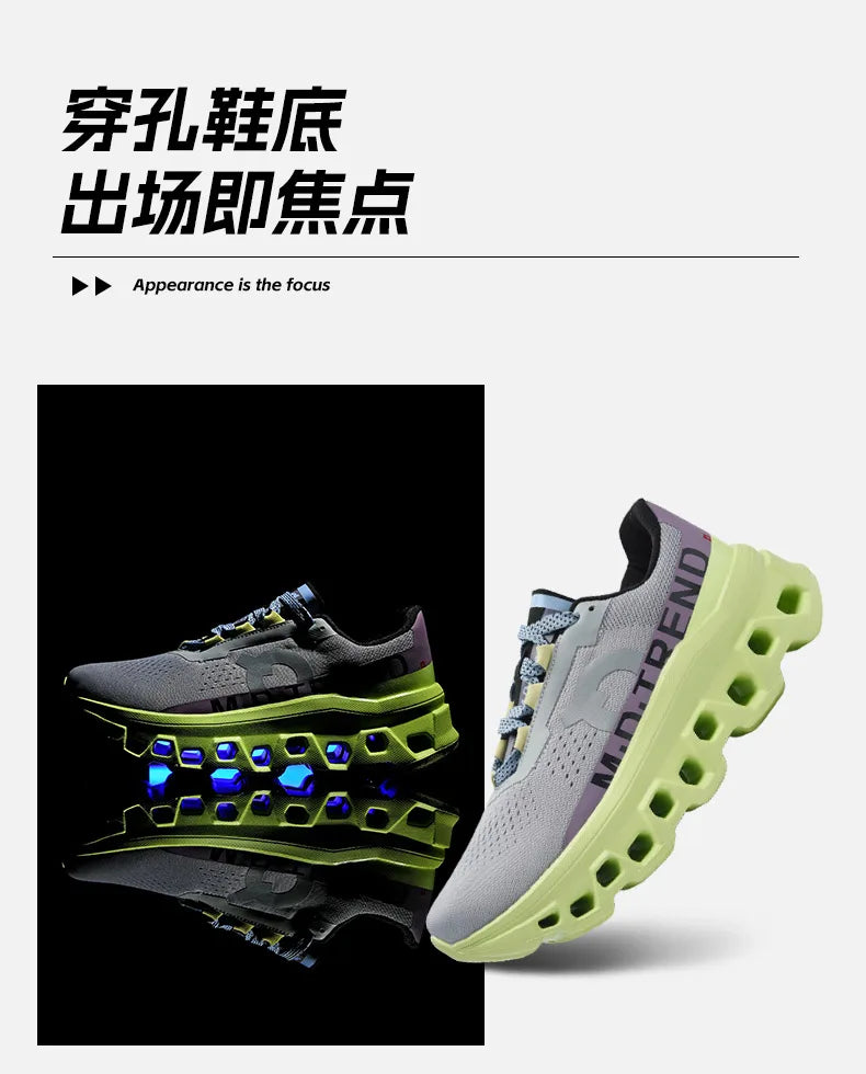 2026 Air Cushion Running Shoes Jogging Marathon Men Sports Breathable Lightweight Women's Comfortable Nonskid Leisure Sneakers luxecrown.co.uk