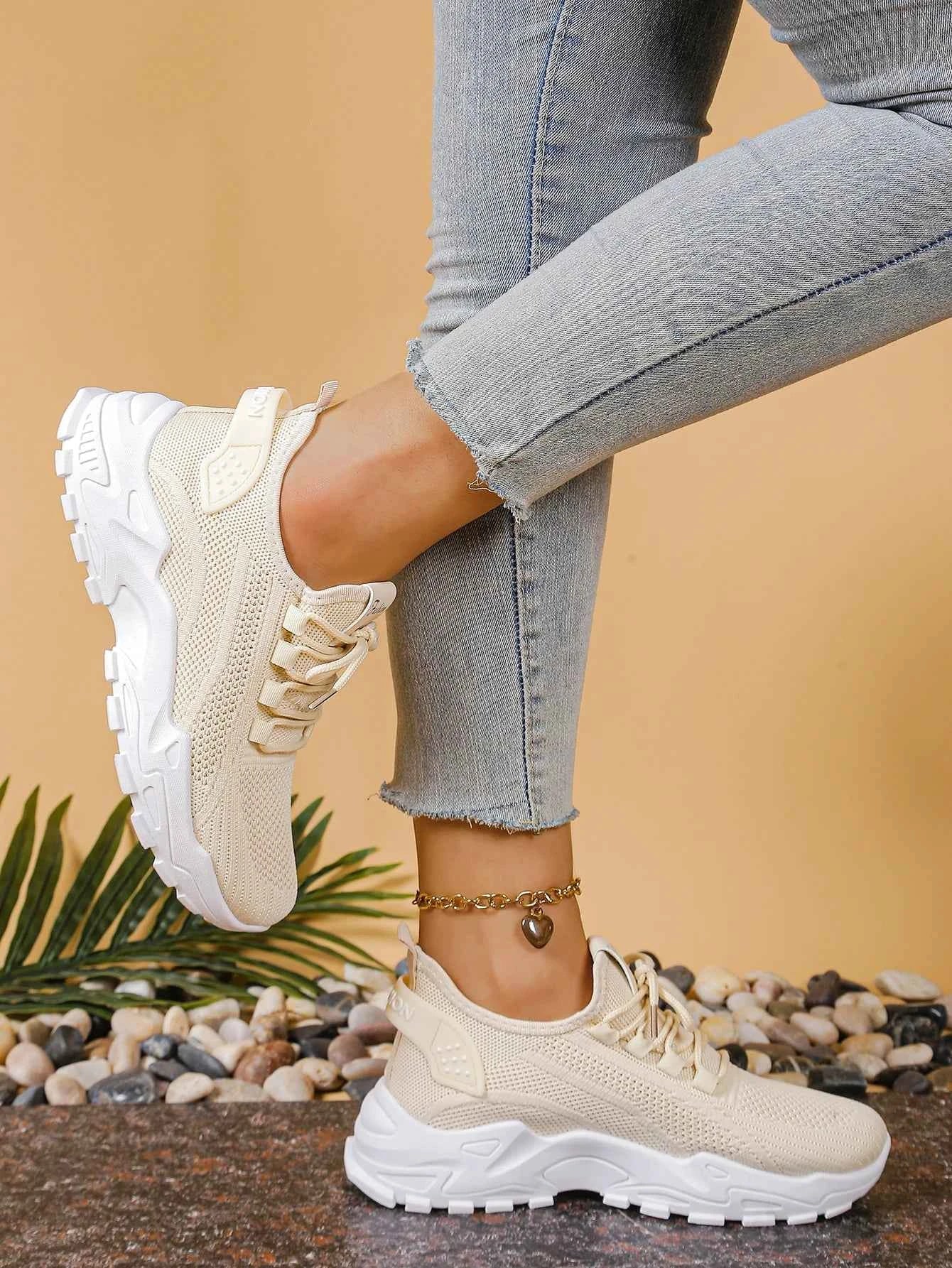 Women's sports shoes 2025: Breathable single mesh Dad shoes, Women's casual and Versatile sports shoes with free shipping