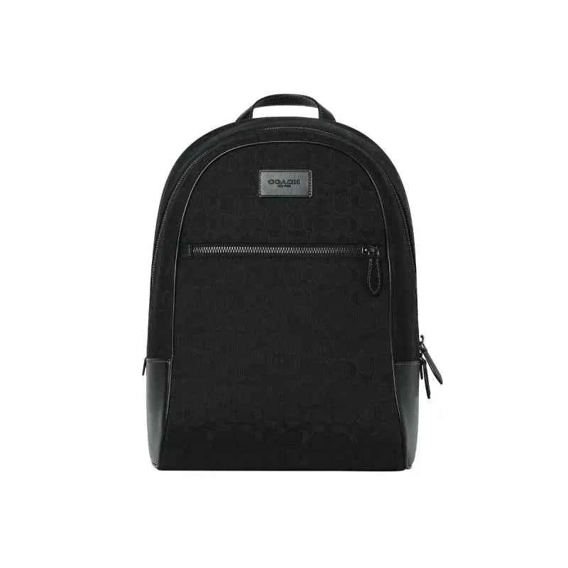 COACH Theo Backpack In Signature Jacquard CAK98 luxecrown.co.uk