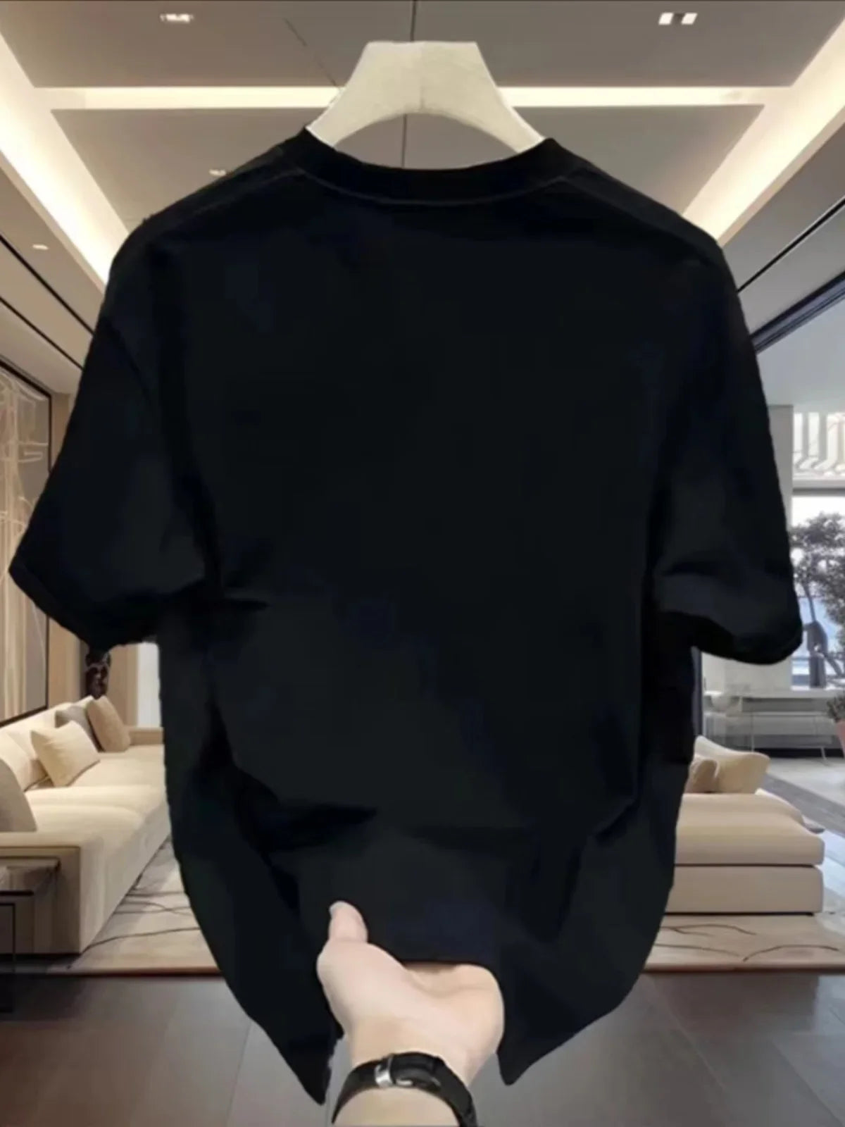 Camiseta estampada de manga corta para hombre camisa de moda de verano Harajuku 2024 Streetsharks