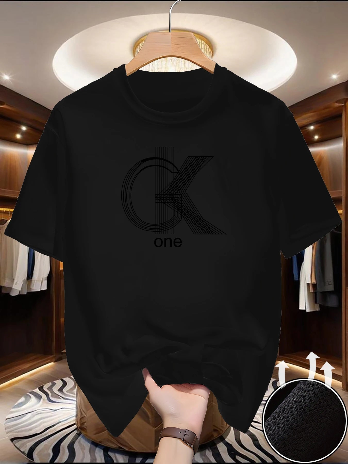 Men's Graphic T-Shirts - Casual crew neck, short sleeves, summer essentials, fashionable prints, comfortable clothing | Modern c luxecrown.co.uk