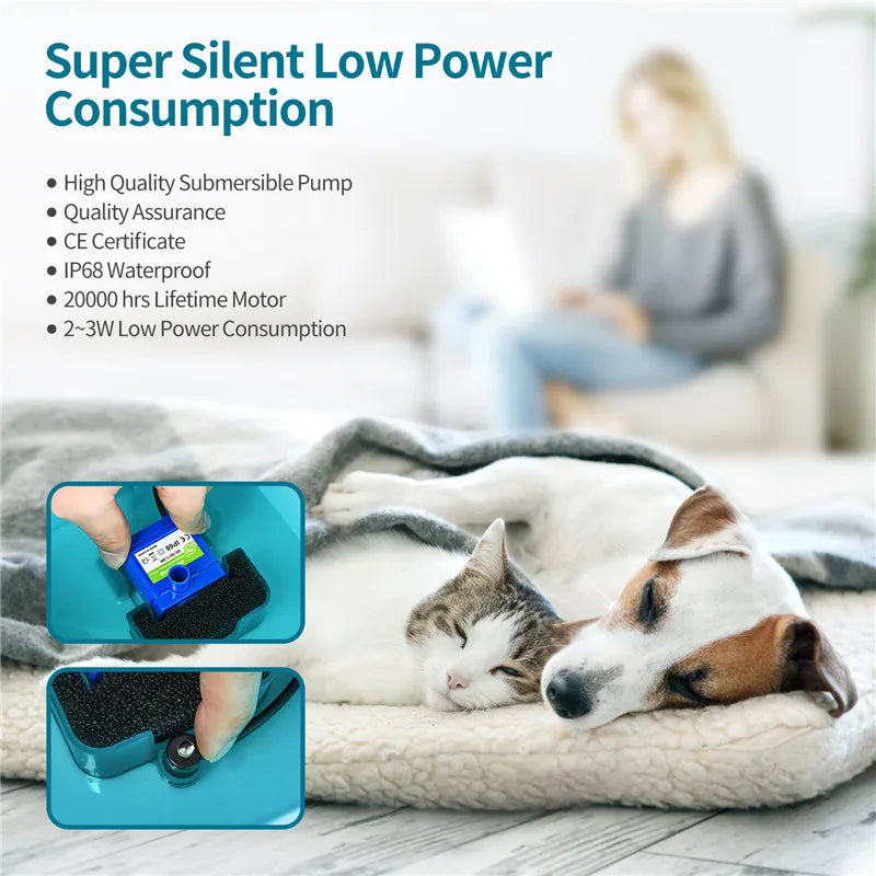 6L Dog Automatic Feeder Transparent Pet Smart Feeder 2L Cats Dispenser Feeding Bowl Remote Tuya WIFI Control Dry Food Pet Feeder luxecrown.co.uk