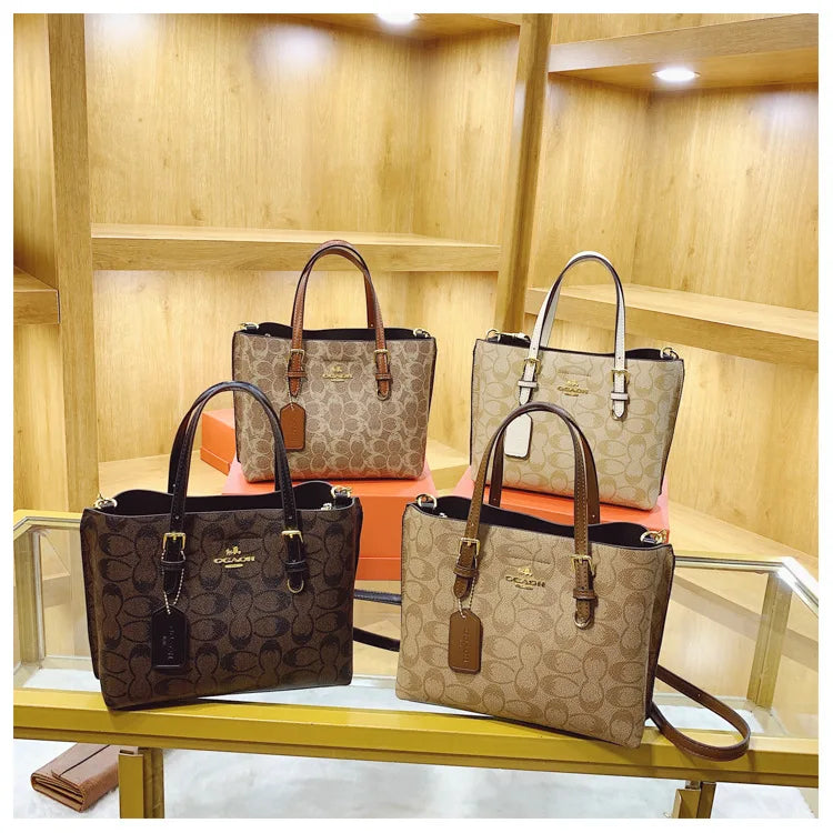 French Printed Bag 2026 New European and American Retro Luxury Fashion Casual Tote Bag Versatile Shoulder Bag Crossbody Bag luxecrown.co.uk