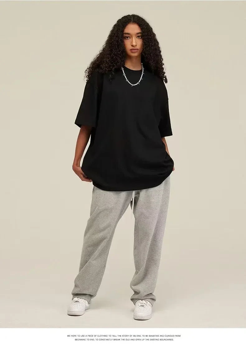 Hot Selling Loose and Comfortable Cotton T-shirts  Luxurious and Fashionable for Both Men and Women in Summer Streetsharks