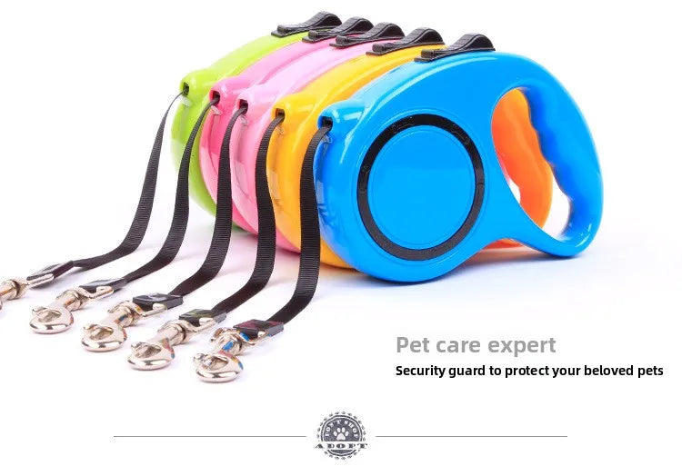 Dog automatic retractable leash with VIP teddy dog chain, dog walking rope, cat rope, cat chain, dog leash luxecrown.co.uk