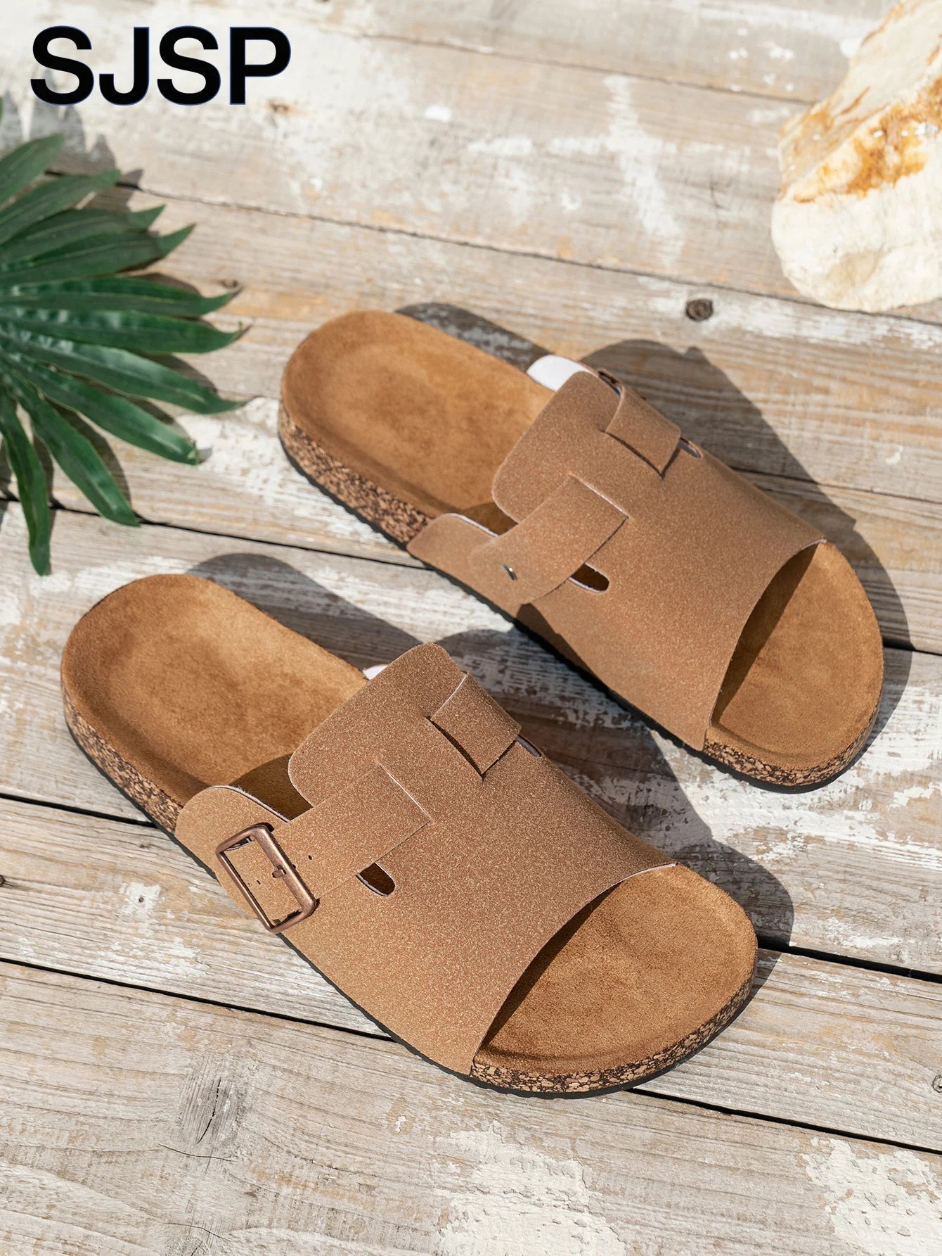 Couple's Summer Casual Men's Sandals, Simple Solid Color Slippers - Casual Backless Slippers with Black Upper and Black Straps, Suitable for Indoor/Outdoor Wear/Beach Leisure luxecrown.co.uk