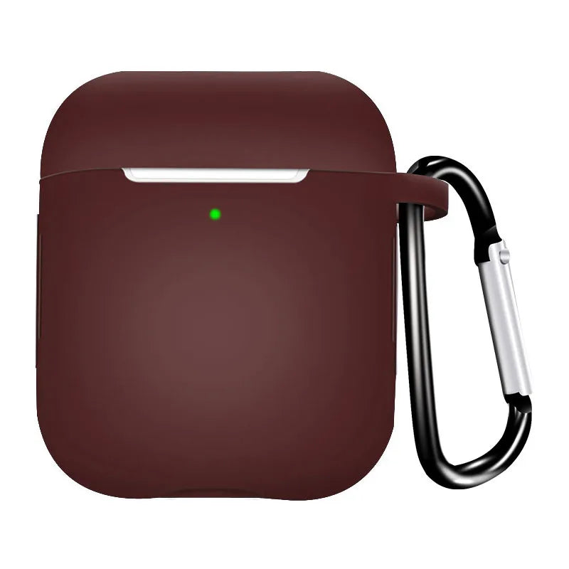 AirPods 2nd Generation Case Cover with Hook - Protective Earmuff Case