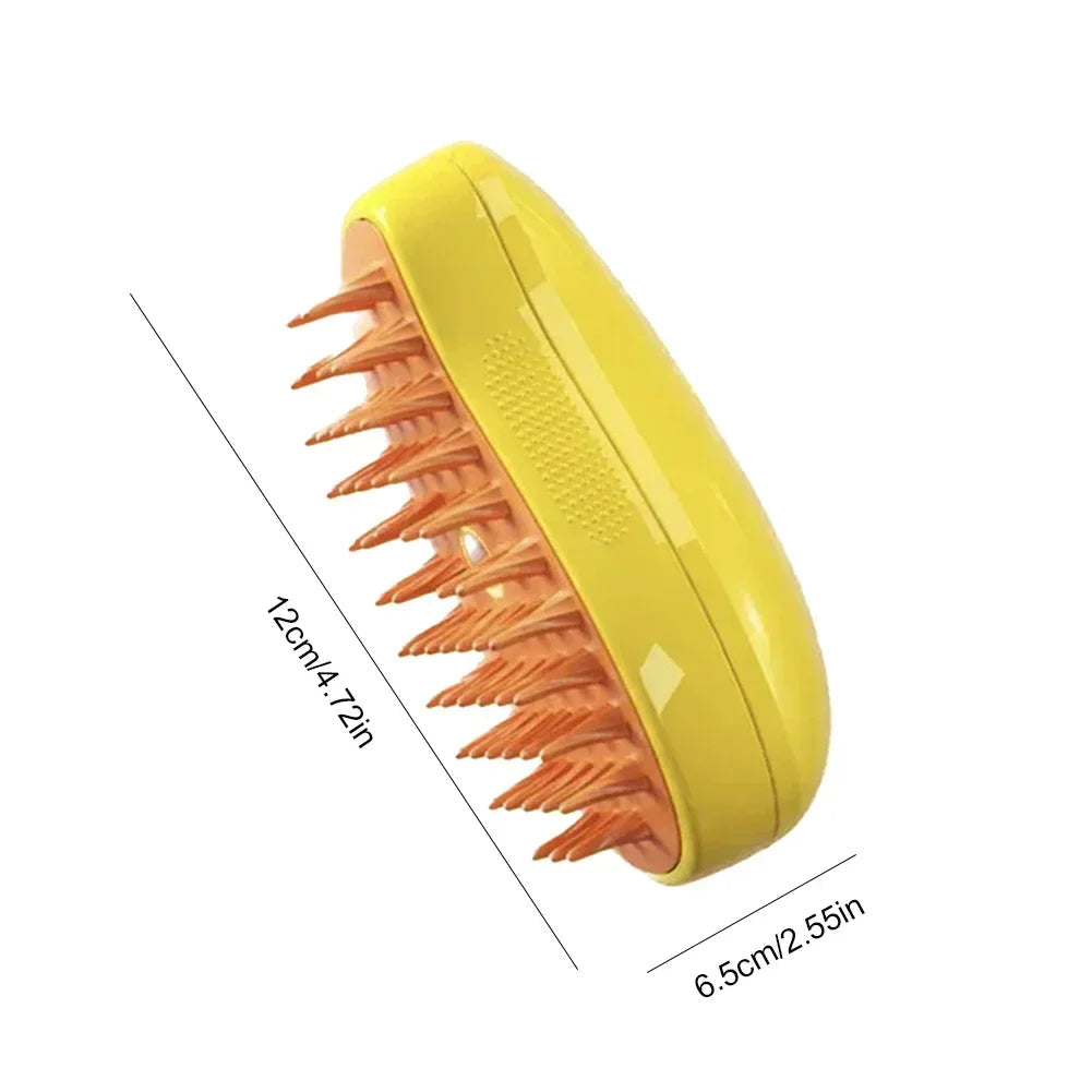 1~2pcs Steamy Pet Grooming Brush, 3-in-1 Spray Massage Dog Cat Comb, Loose Hair & Tangled Fur Removal luxecrown.co.uk